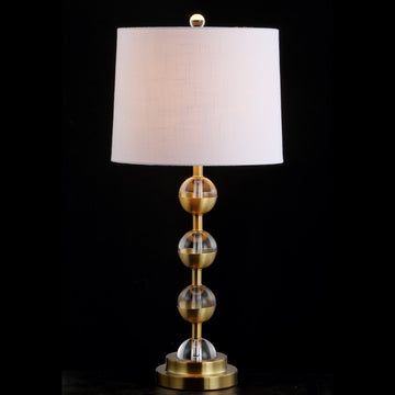 Avery 27.5" Crystal LED Table Lamp - JONATHAN Y